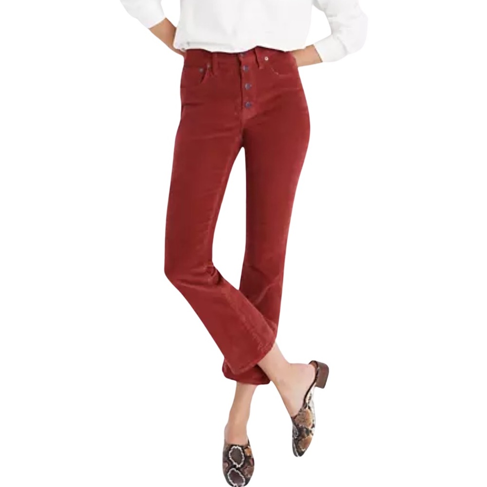 NWT: Madewell Cali Demi-Boot Corduroy Jeans